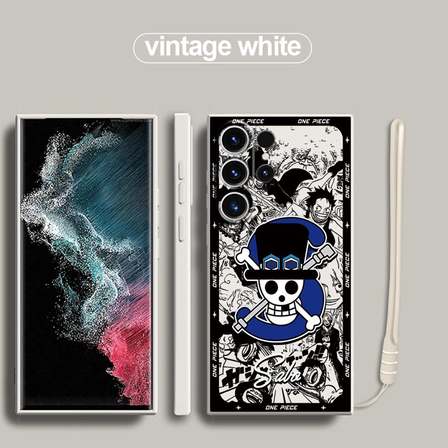 One Piece Logo Phone Cover Case for Samsung Galaxy S25 S25Edge S21 Plus S20 FE S24 Ultra Note 20 10 Ultra S23 S22