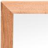 Wall Mirror 55x55 cm Solid Walnut Wood