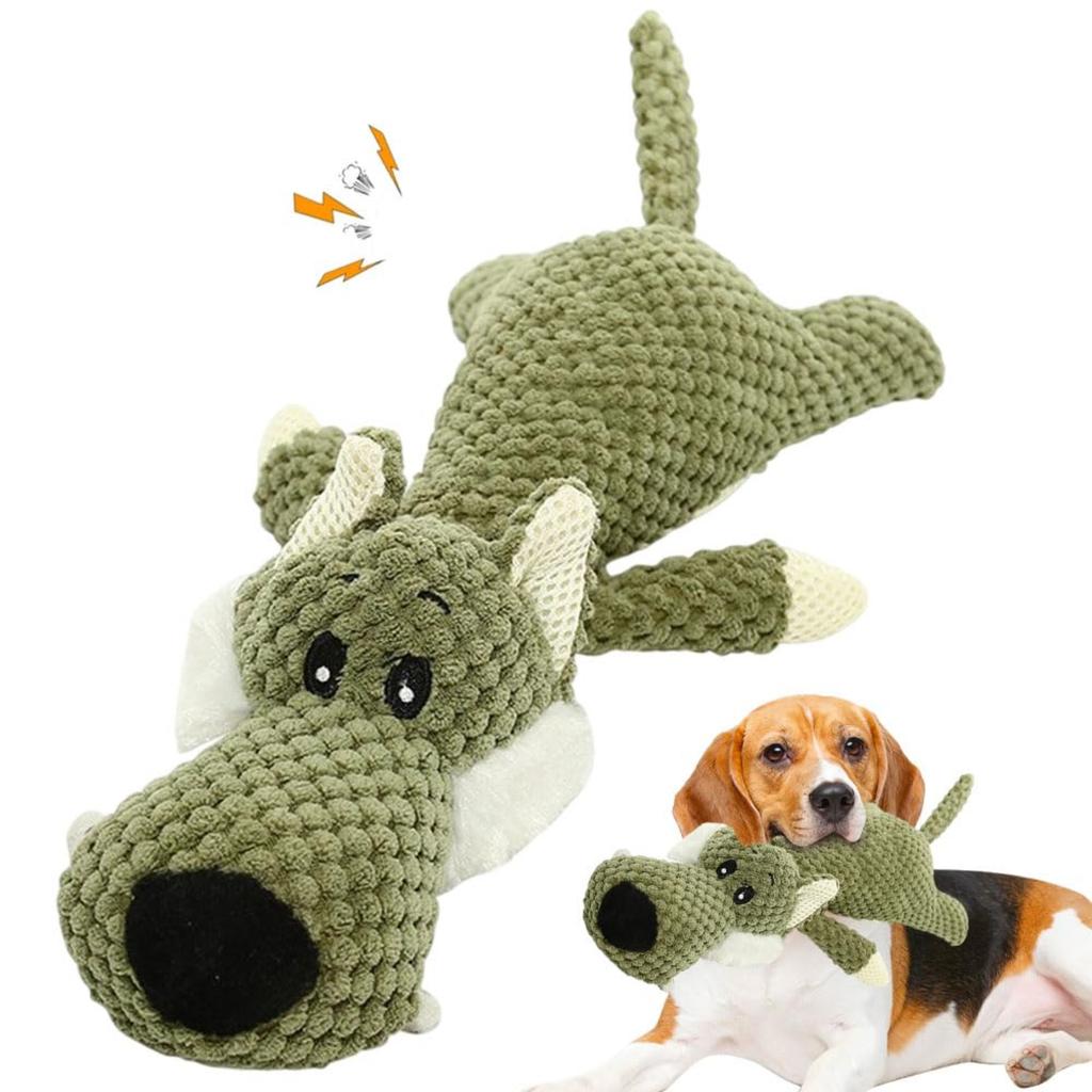 Sturdy Animals Designed For Heavy Chewers, Indestructible Sturdy Pet Toys, Squeaky Pet Toys For Heavy Chewers, Interactive Dog Toys