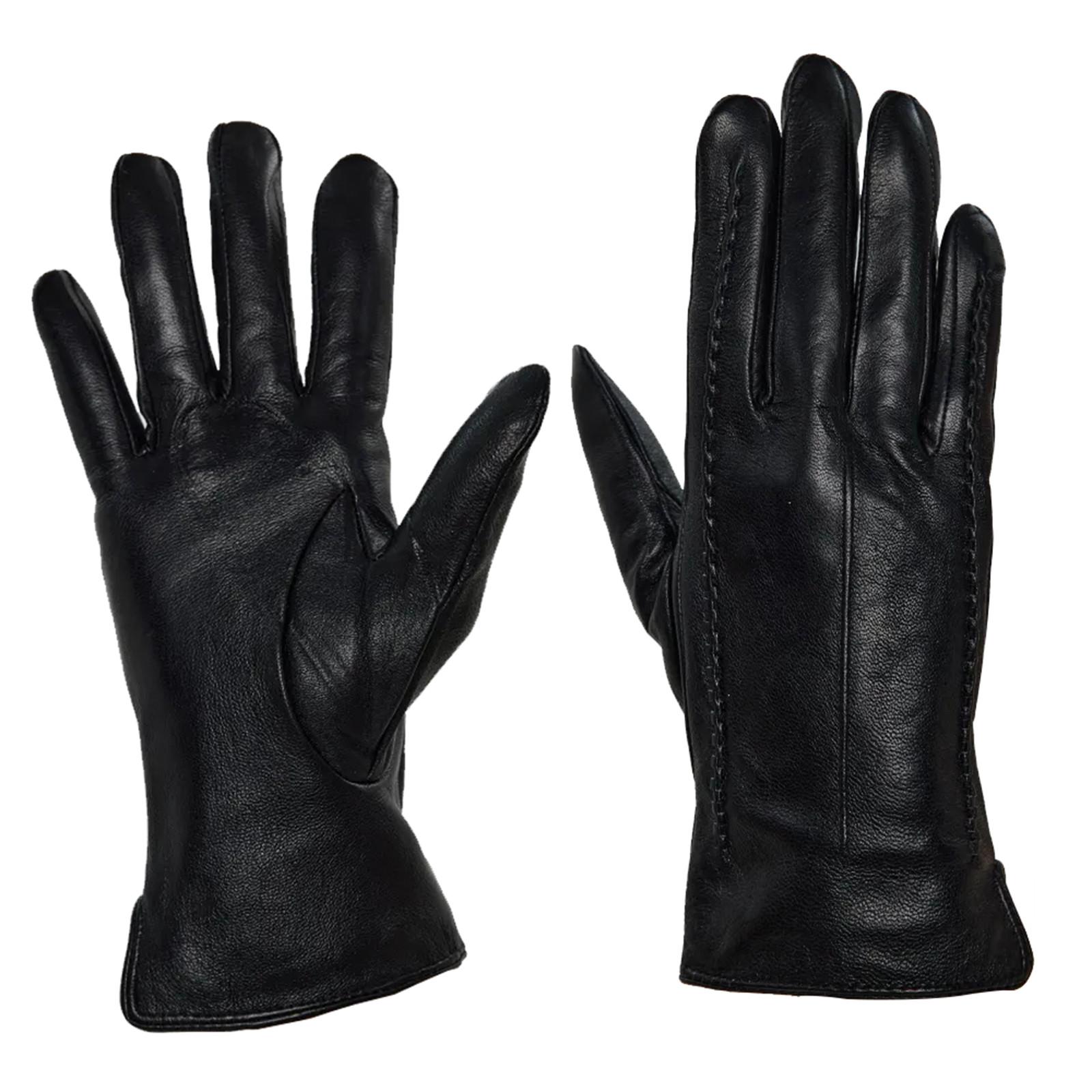 

1 пара перчаток для велоспорта с полным пальцем, сенсорный экран, плюшевые, мягкие, эластичные, на запястье, сохраняющие тепло, искусственная кожа, зимние женские перчатки для езды на мотоцикле для активного отдыха One Size