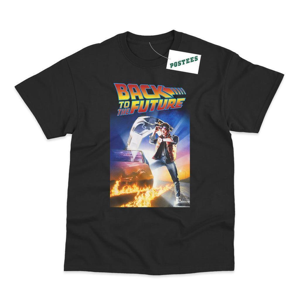 Back To The Future Футболка с плакатом унисекс для взрослых