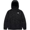 The North Face Letter Logo Zipper Hooded Long Sleeve Cotton Jacket Unisex Jackets Black NJ3NQ52A