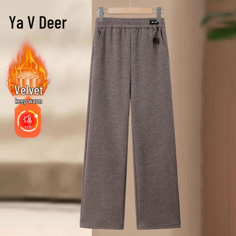 Yalu Women s Fleece-Lined Straight-Leg Pants XL