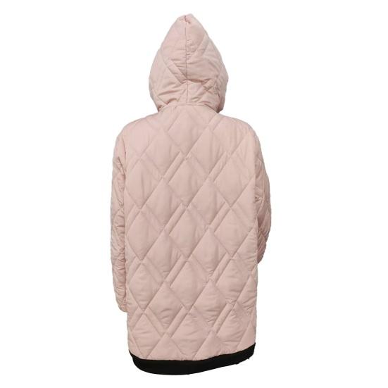 Naiste udusulemantel kapuutsiga nööriga pikkade varrukatega ühevärviline puuvillajakk taskutega kerge soe pealisrõivas