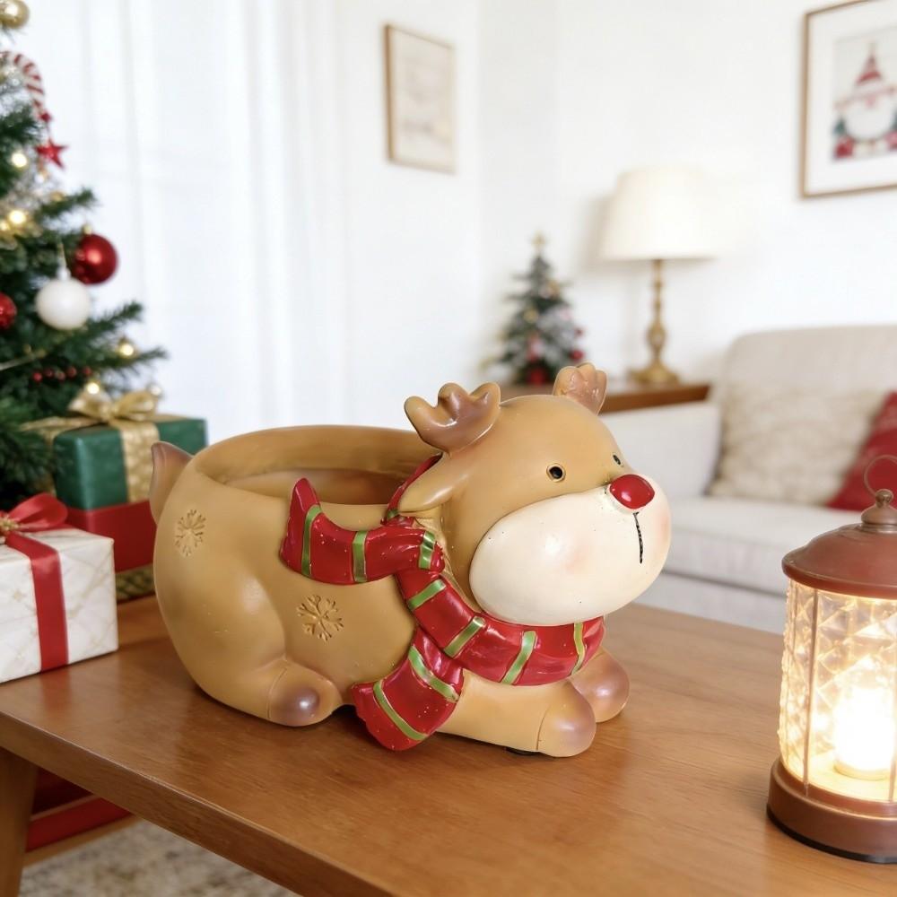 Desktop Ornaments Succulent Planter Dog Plant Holder Animal-Shaped Plant Pot Tabletop Decor
