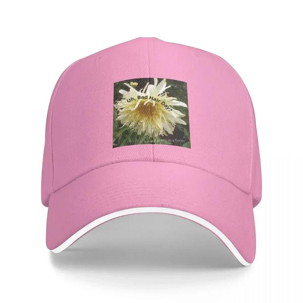 Uh Bad Hair Day But still pretty as a flower Baseball Cap summer hat Hat Unisex For The Sun luxury caps Unisex Womens