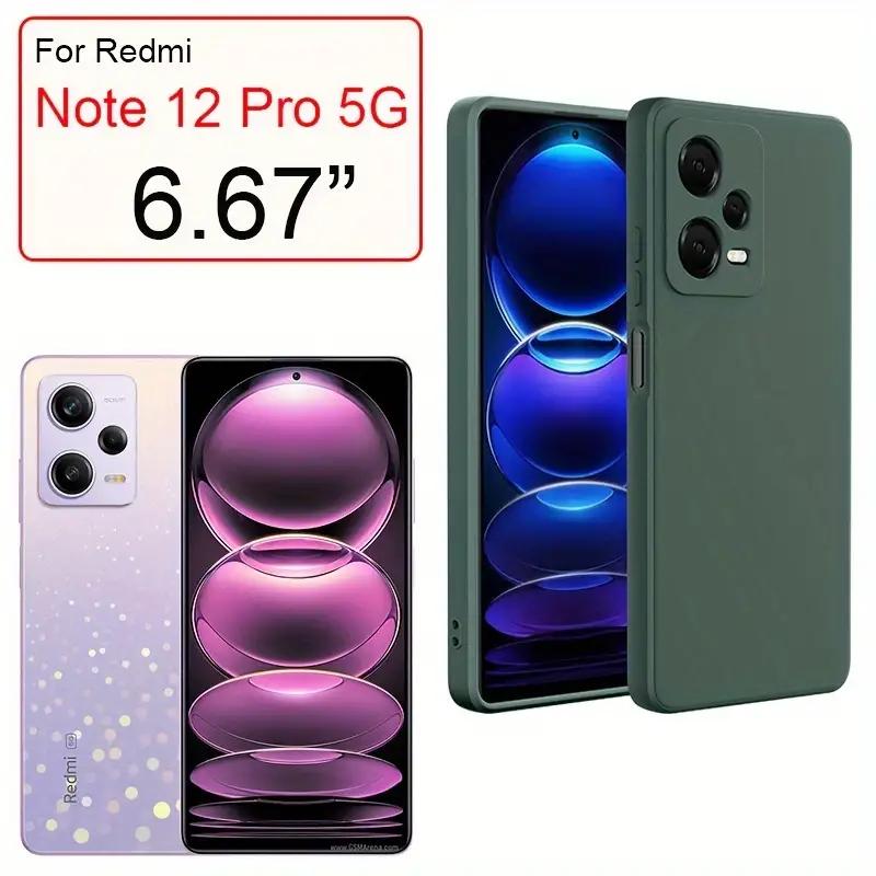 Liquid Silicone Case For Xiaomi Redmi 12 12C 13C Shockproof Case For Redmi Note 12 Pro Plus Note 12S 4G Note 12 5G 4G Note12 Pro+ 5G Phone Cover
