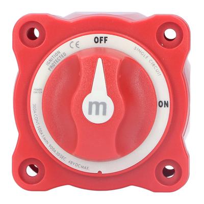 Interruptor de Bateria 300A Mini Interruptor Seletor de Bateria de Loop Único para Iates RVs Carros Modificados Marinho