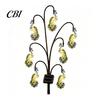 Outdoor Decorative Path Lights Solar Pathway Light, Bird-shaped Stump Garden Stake with Warm Terrace And Balcony Accents LED Lights, Waterproof