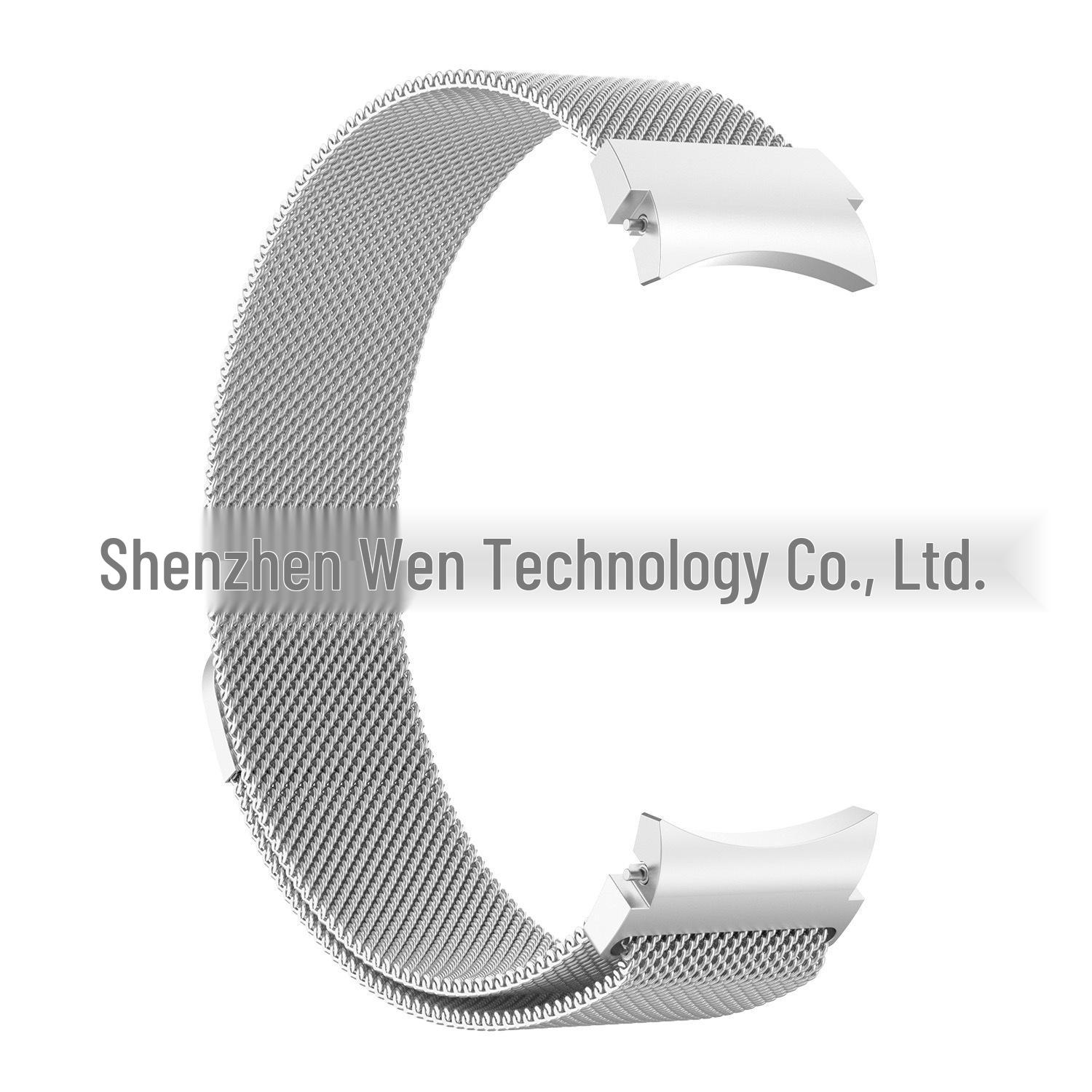 

Compatible Stainless Steel Milanese Strap for Samsung Galaxy Watch4, Three-Bead Design, Available Now