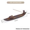 RHINOSENSE Incense Holder, Stylish Incense Burner for Buddhist Altars, Incense Holder, Incense Holder, Incense Rest, Ideal for Fishermen, Boaters,