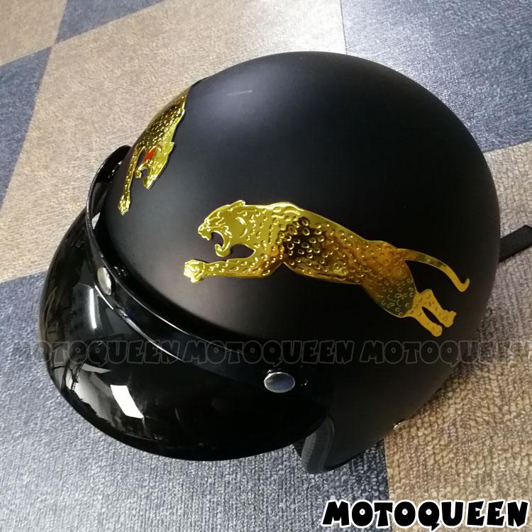 3D Leopard Motorcycle Car Styling Label Emblem Gas Fuel Tank Pad Decoration Decals Stickers For Kawasaki Harley BMW Suzuki