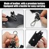 Reliable Ship Creative Windbreaker Shape Key Case Car Interior Accessories PU Leather Key Organizer Pouch for Men Women Fast