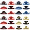 Graduation Party Paper Cap With Colorful Design For Photo Booths And Decorations