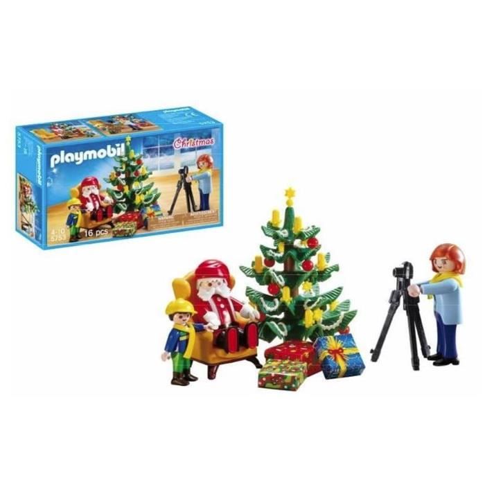 Jeu De Construction - PLAYMOBIL - 5753 - Photo Du Père Noël - Multicolore - 4 Ans Et Plus