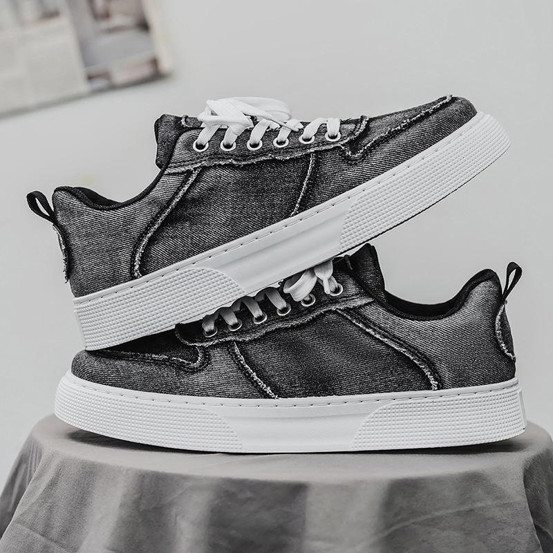 Men'S Casual Sneakers, Trendy, Versatile, Fashionable, Durable, Skateboarding Shoes, Canvas Shoes, Large Size