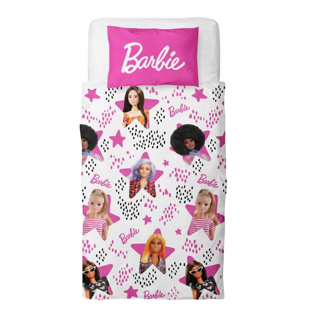 Barbie Stars Reversible Duvet Set