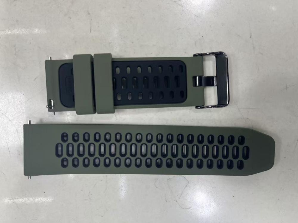 Two-Color Breathable Silicone Strap for Suunto 7D5 and Spartan Sport Watches