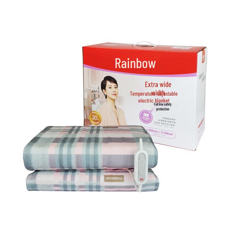 

Rainbow Temperature Control Electric Blanket