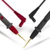 Electronic Test  s Test Probes Multimeter  s with Crocodile Clips Gold Plated Super Sharp Tips Silicone Test Lines