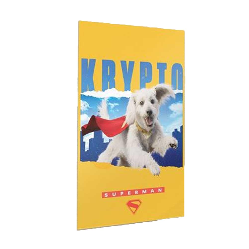 Superman Krypto Paper Poster