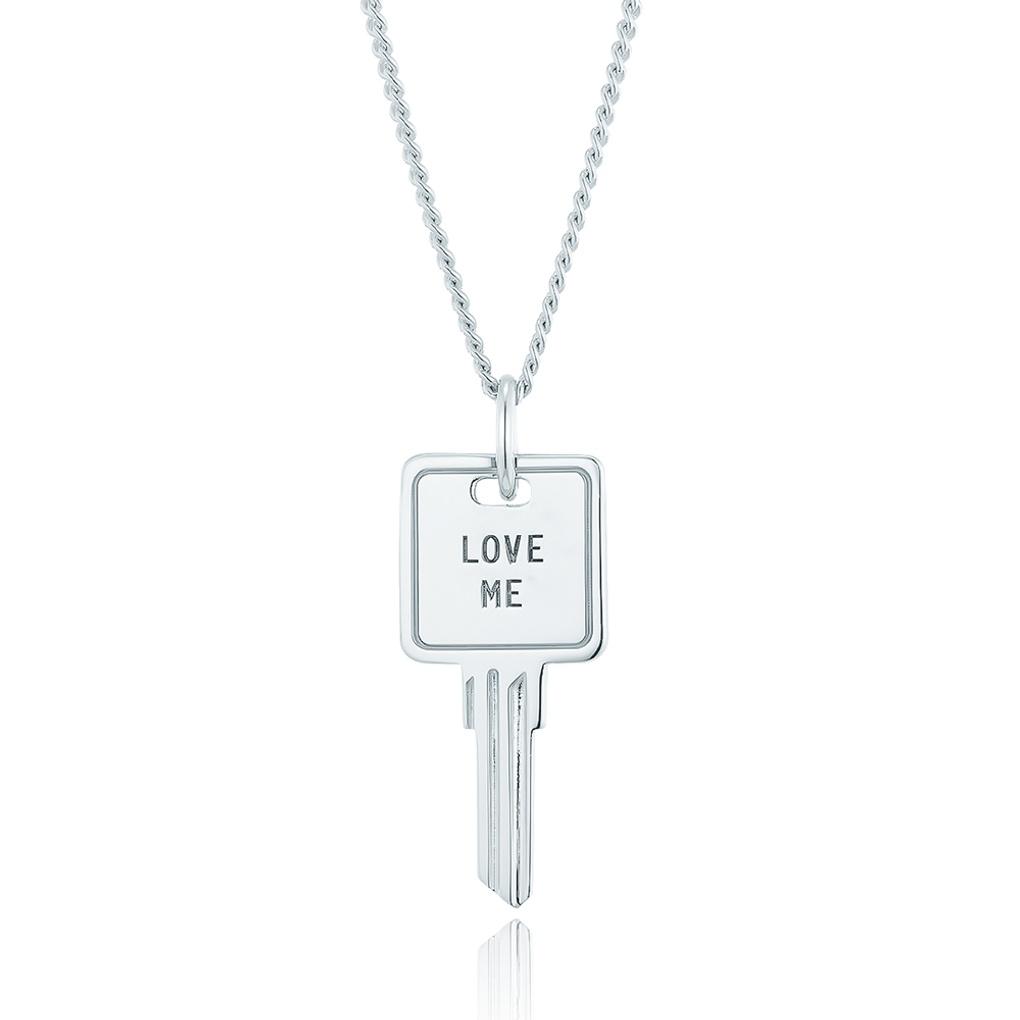 LLOYD Square Key Necklace LLNS21009S