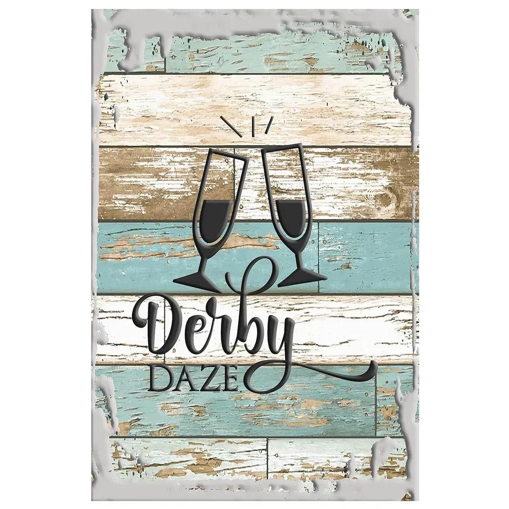 Französischer Champagner Retro Vintage Metall Blechschilder Poster Platte Wanddeko für Heim Bars Café Man Cave Clubs Retro Poster Plakette