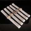 Pearl Decorative Waist Chain High-End Elastic Waist Belt Women'S Waist Accessory Luxurious For Daily Commute Party
