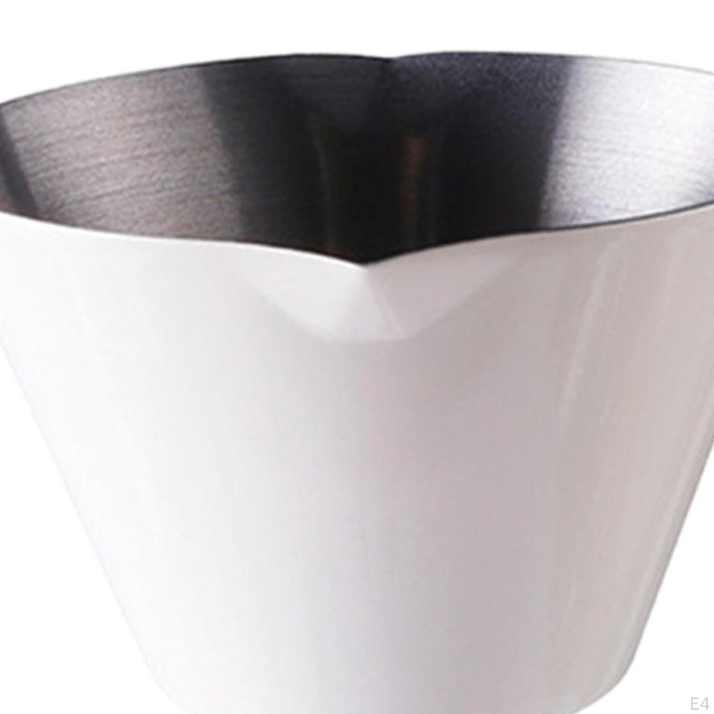Espresso Measuring Cup with Scale Coffee Milk Frother Steaming Pitcher