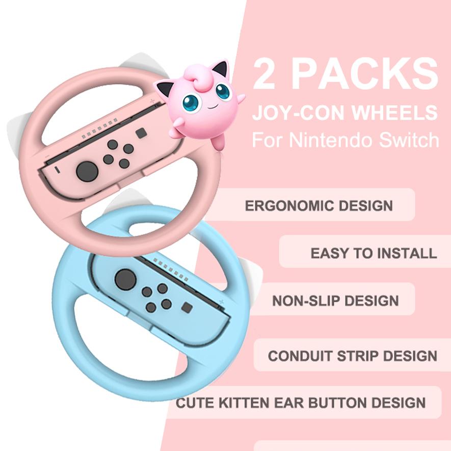 

Momen Y083, 2 шт., ручки для переключателей на руль для Nintend NS, ручки для переключателей Nintend, аксессуары для переключателей