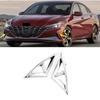 Chrome Front Fog Lamp Light Cover Decor Trim For Hyundai Elantra 2021 2022 2PCS