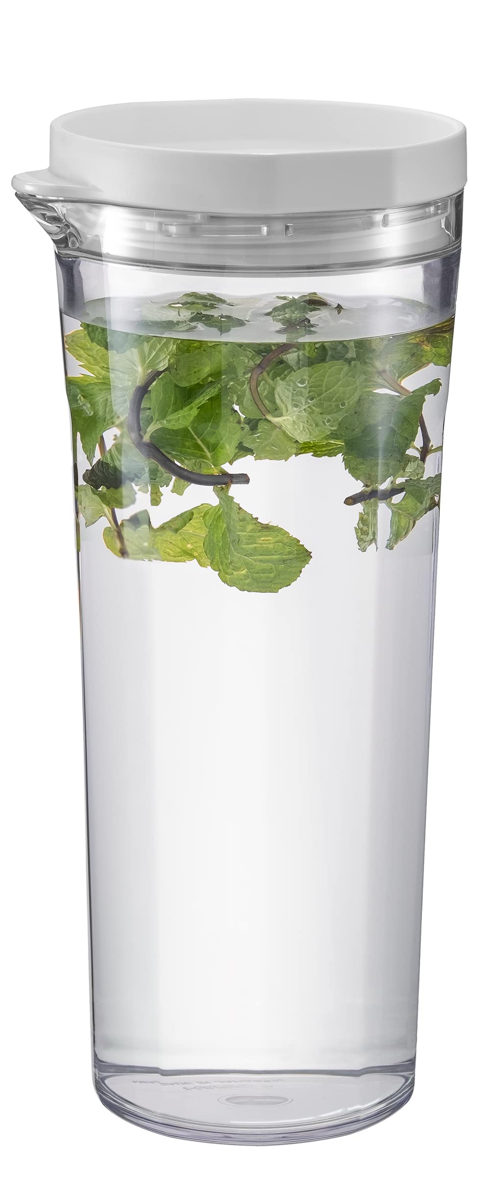 

HARIO JUSIO Freezer Pot, 1100ml Capacity, White Tritan, Shatter-Resistant, Boiler and Dishwasher Safe, Made in Japan, FPJ-11-W