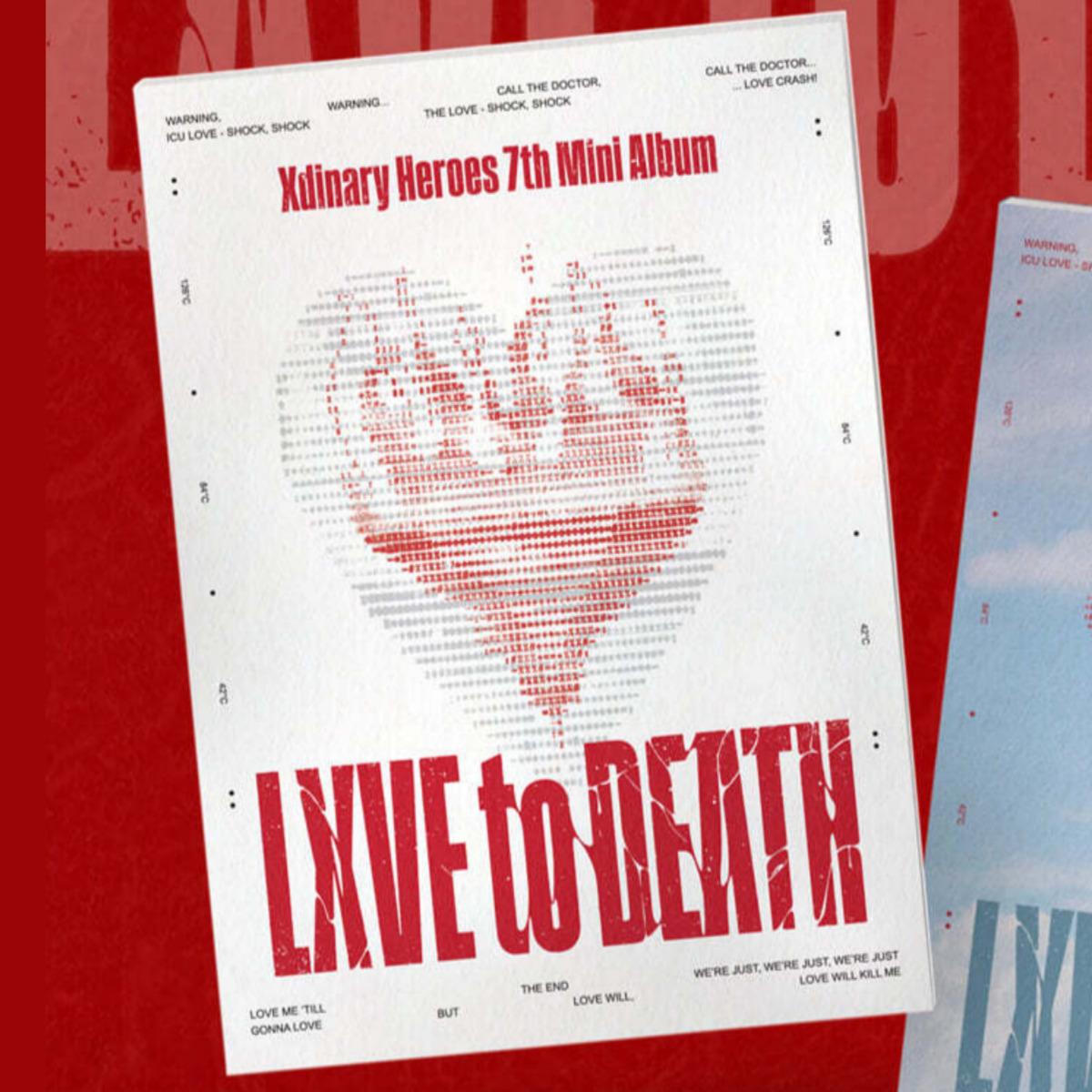 

Xdinary Heroes - LXVE to DEATH / 7-й мініальбом (ФОТОКНИГА вер.) Love Sick ver. (Red)