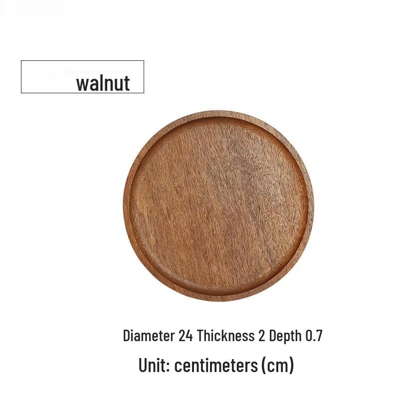 Solid Wood Pastry Serving Tray