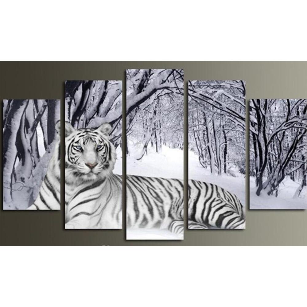 

Modern Interior Wall Decor 5 Panel Canvas Wall Art 20X35 20X45 20X55CM