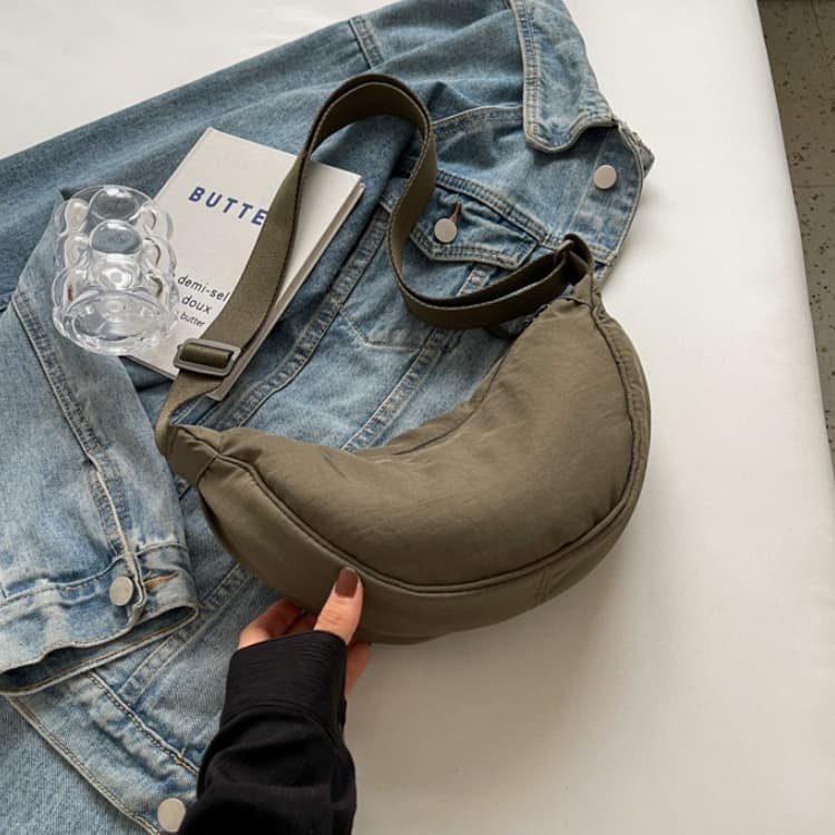 New Fashionable Women's Dumpling Bag Messenger Bag