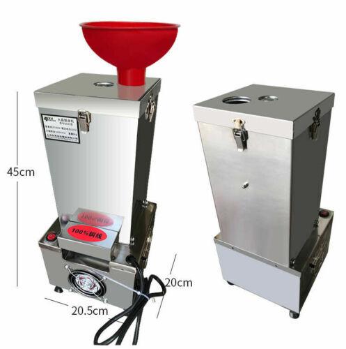 220V Electric Garlic Peeler Machine, Commercial Automatic Garlic Skin Remover Garlic Peeling Machine, 25KG/H