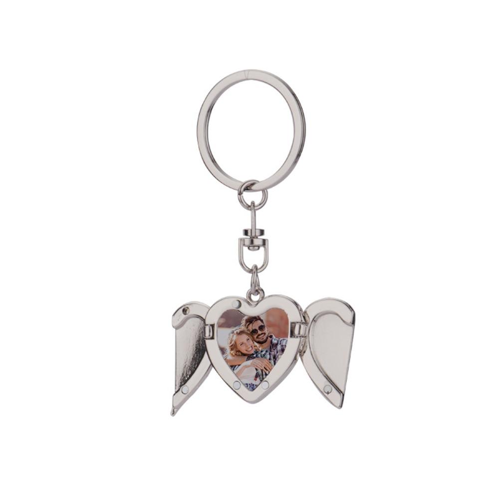 

Sublimation Blank Angel Wing Pendant Wing Engraving Gold Color Metal Necklace Metal Material Timeless Elegance Gold Heart Locket