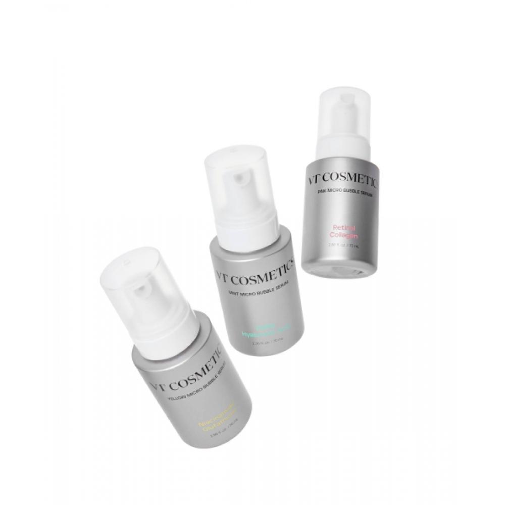 Vt Cosmetics Выберите 1 из 3 видов пузырьковой сыворотки Vt: Розовая, Желтая, Мятная Mint Micro Bubble Serum (PDALN/Hyaluronic Acid)