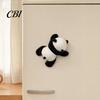 Tier-Kühlschrankdekoration Plüsch-Magnet-Dekoration, Stoff-Panda Magnet-Ornament, Waschbär-Form Kühlschrank für Zuhause Küche