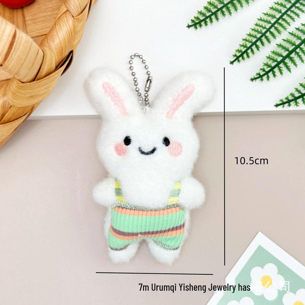 Plyšový králík lacláče Pískací panenka přívěsek - Kreslený batoh a klíčenka přívěsek