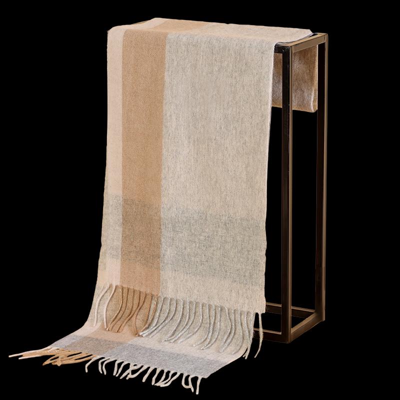 

Aisiyalan Yage Plaid Wool Scarf