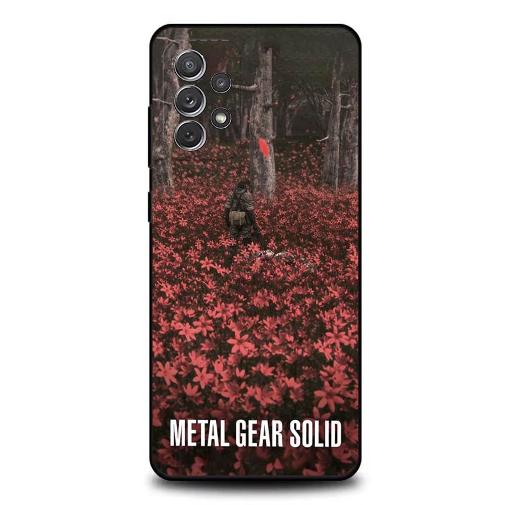 Metal Gear Solid Phone Case For Samsung S25,S24,S21,S22,S23,S30,Ultra,S20,Plus,Fe,Lite,Note,10,9,5G Black Cover