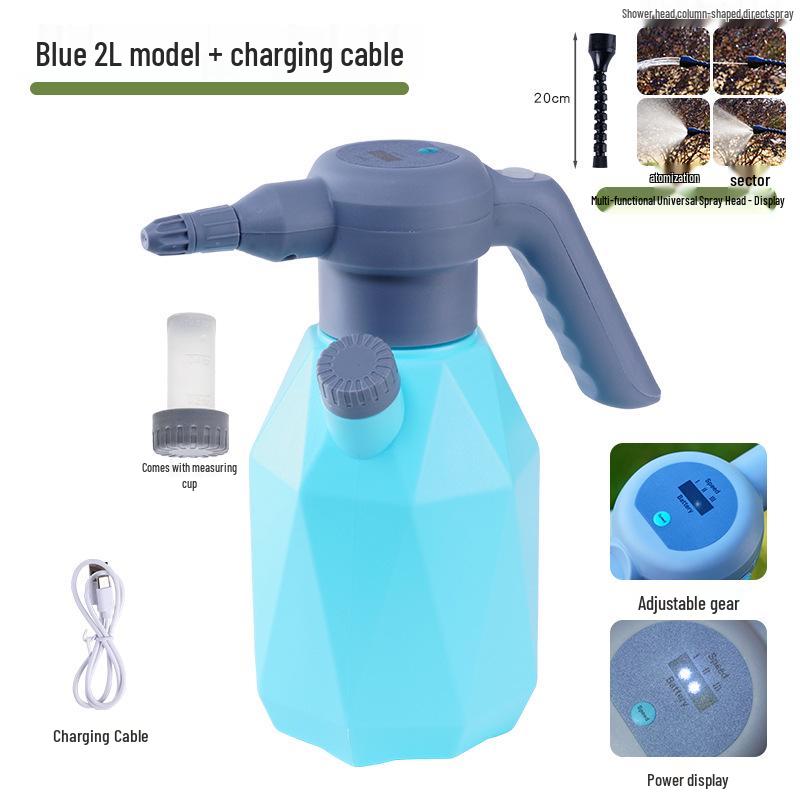 Electric Gardening Sprayer: Multipurpose Watering & Disinfection Can for Household Use
