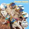 Traction Rope Ferret Harness and Leash Set Floral Pattern Pet Walking Harness  Pet Supplies