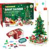 Hot Christmas Tree Building Blocks Toys Advent Calendar Gift Box 24Days Countdown Calendar Blind Box New Years Christmas Gift