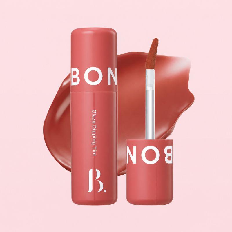 Boncept Glaze Dipping Tint 3.5g Glossy Korean Lip Tint Long Lasting Moisturizing Lip Color