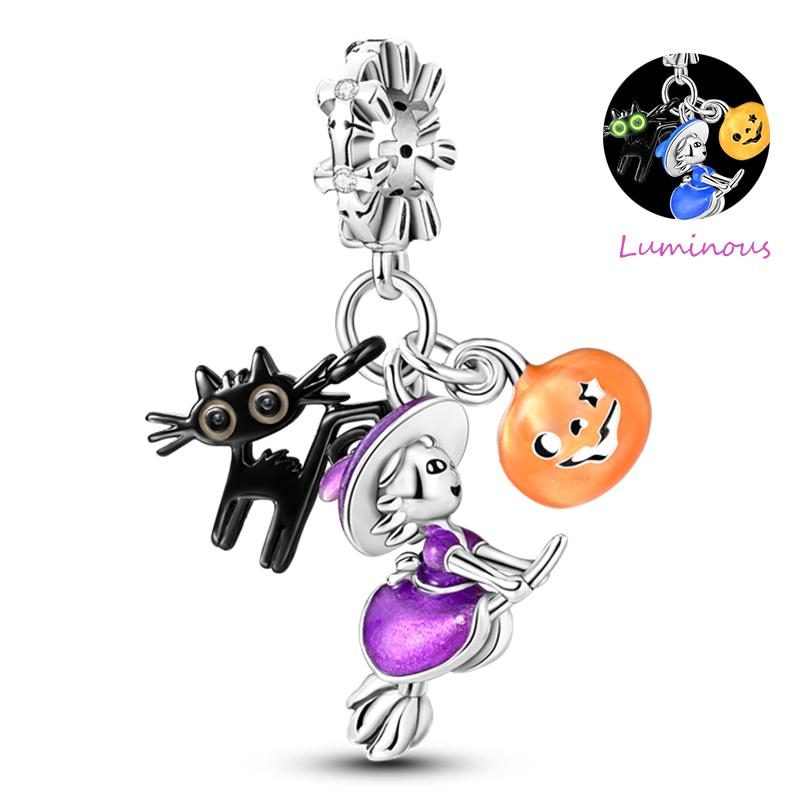 100% Copper Princess Dress Castle Witch Prince Dream Series Charms Beads Fit 3Mm Original Bracelets Diy Fine Jewelry Making