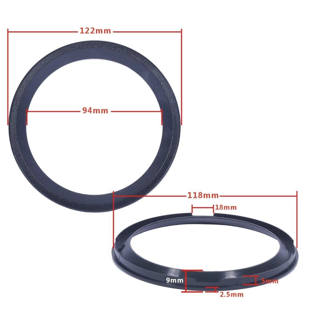 3/4/5/6.5/8 inch Speaker Trim Ring Plastic Speaker Bezel Grille Bezel Loudspeaker Grille