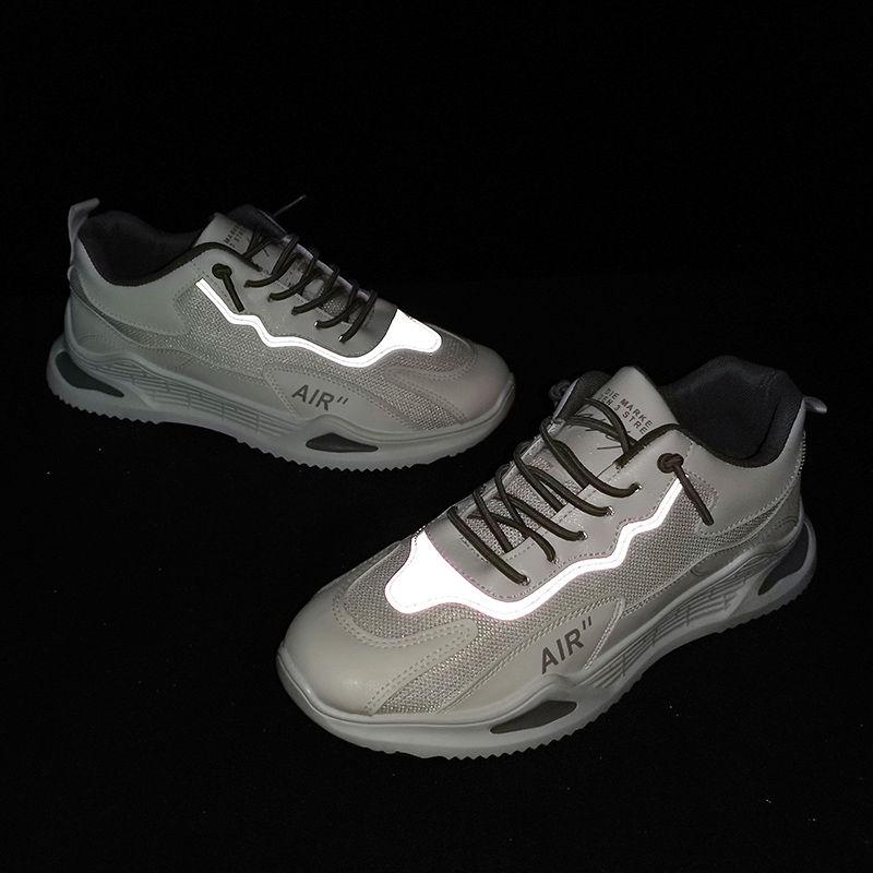 Мода Новейшие Летние Дышащие Мужские Повседневные Туфли Мода Белая Сетка Мужские — фото 4